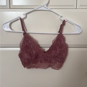 Lace Bralette in Mauve